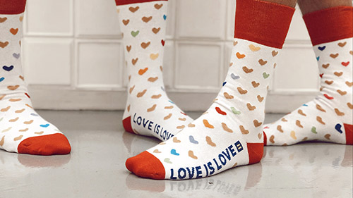 Love is love socks