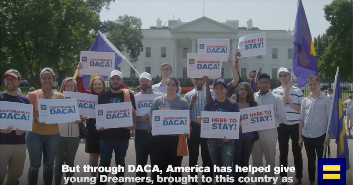 HRC President to DACA Recipients "Estamos Contigo