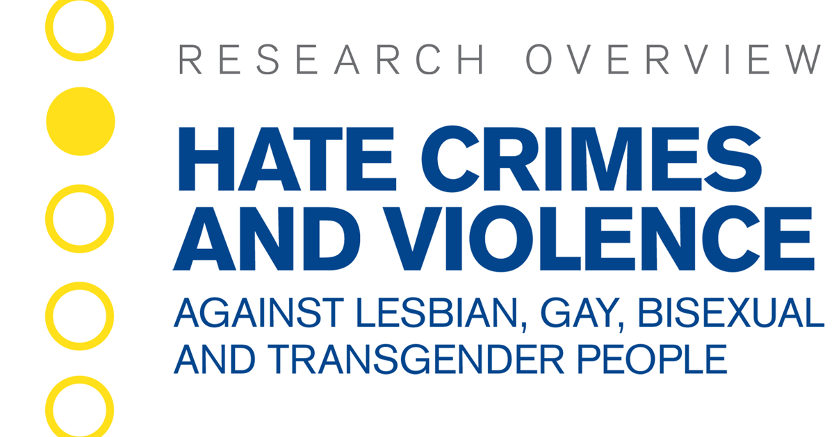 Hate Crimes and Violence Against LGBTQ People Human Rights Campaign