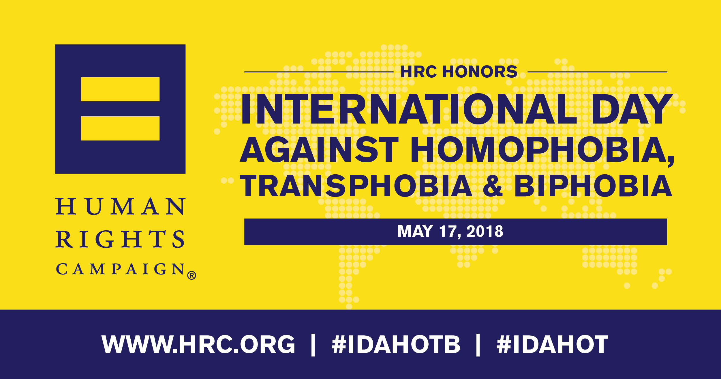 HRC Commemorates IDAHOTB | Human Rights Campaign