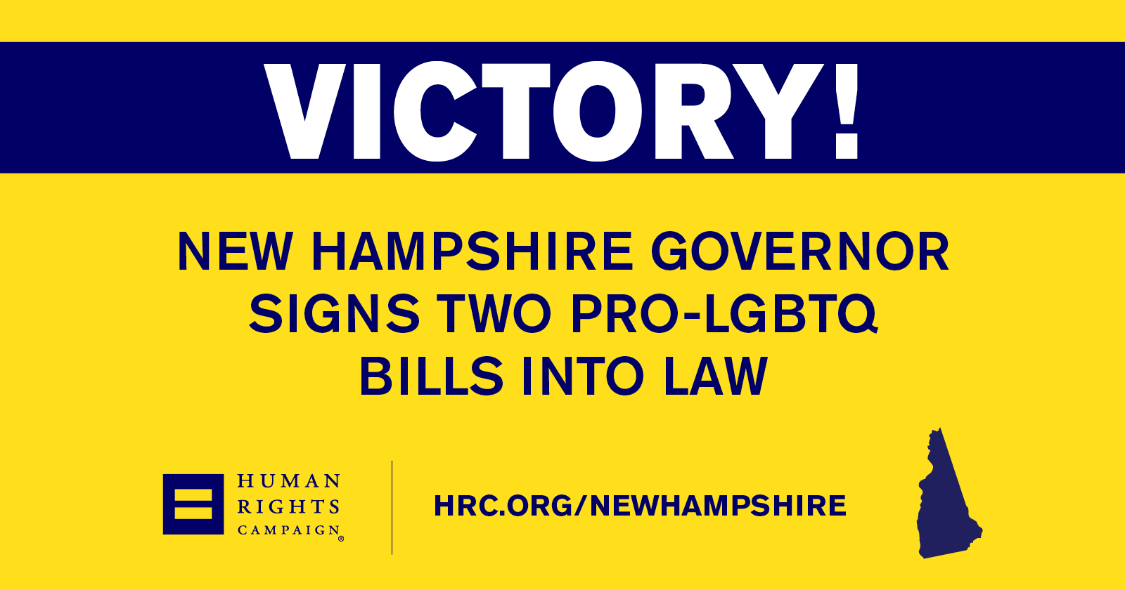 New Hampshire Governor Signs Legislation Protecting Trans People Human Rights Campaign 